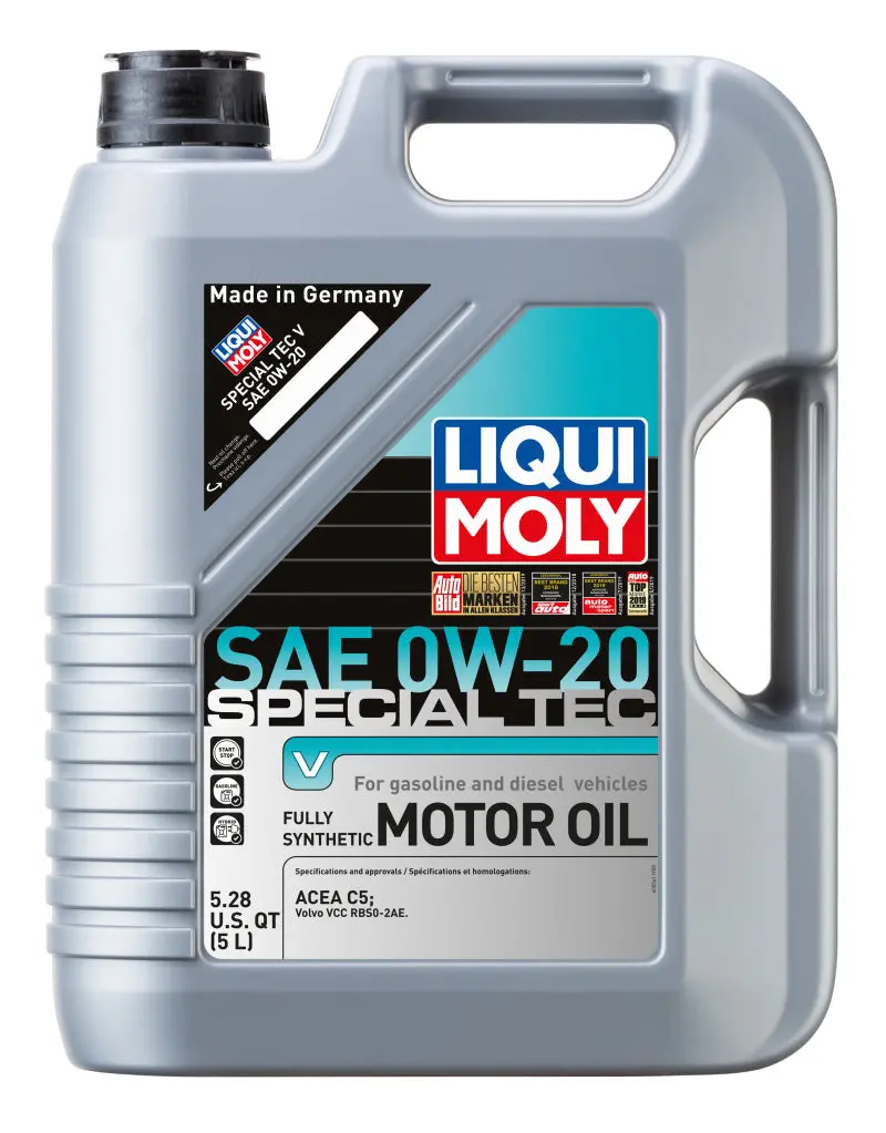 Liqui Moly 5L Special Tec V Motor Oil Sae 0W20 1
