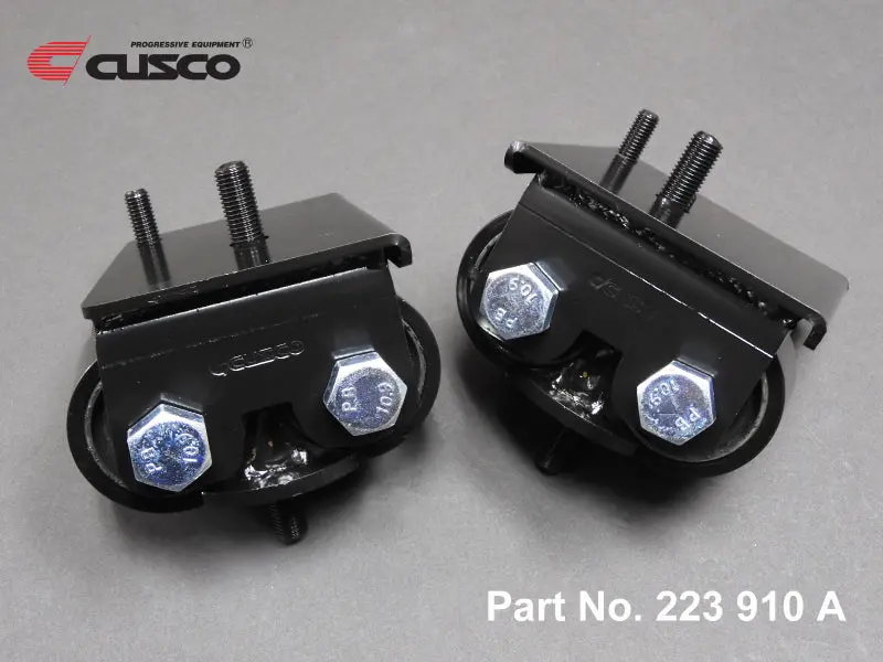 Cusco Nissan 240Sx/Silvia (S13/S14/S15) Oem Shape (Hd Rubber) Engine Mount Set (2 Pcs) 1