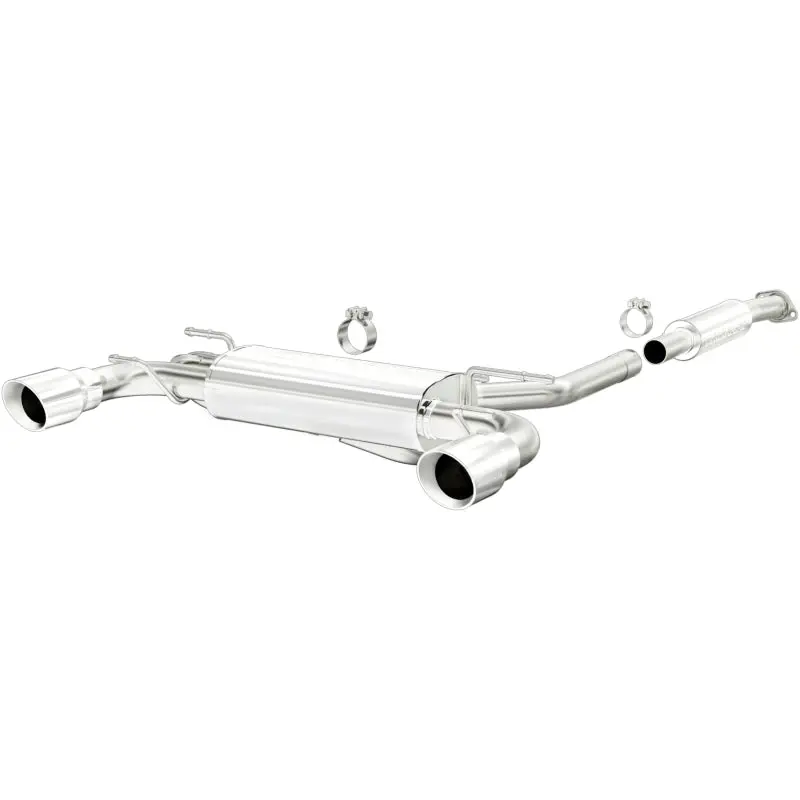 Magnaflow 13 Scion Fr-S / 13 Subaru Brz Dual Split Rear Exit Stainless Cat Back Performance Exhaust 1