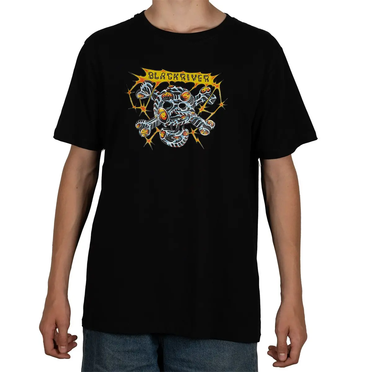 Blackriver Alienskull Oragnic T-Shirt 1