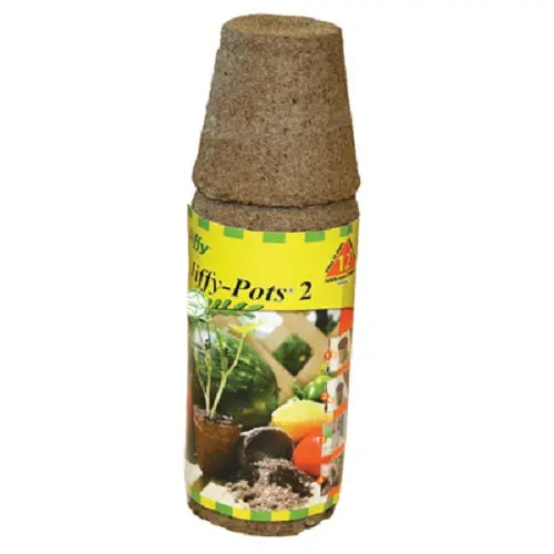 Jiffy Jp212 12-Pack Of 2-1/4" Sphagnum Peat Pot Starter Pots - Quantity Of 44 1