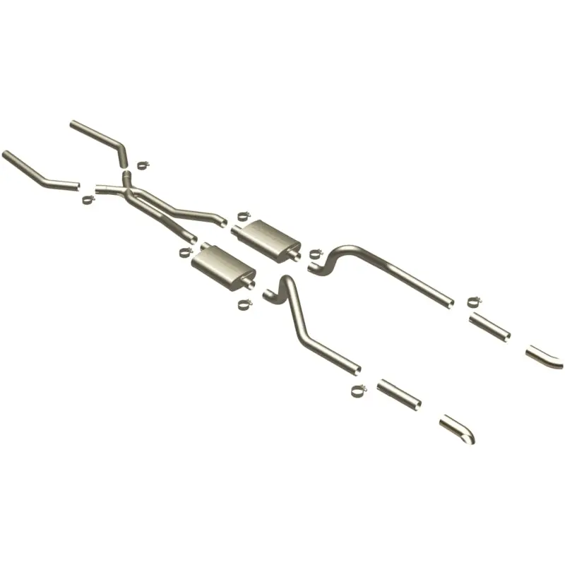 Magnaflow Sys C/B 67-70 Mustang 2.50Inch W/Tru-X 1