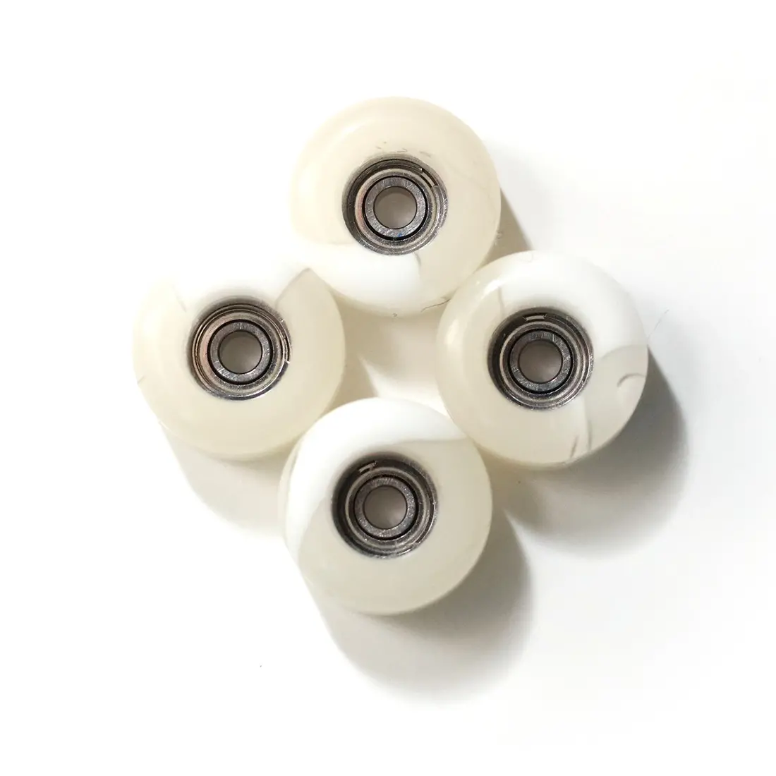 Flatface Le Street Shape Fingerboard  Wheels - Glaze Swirls 1