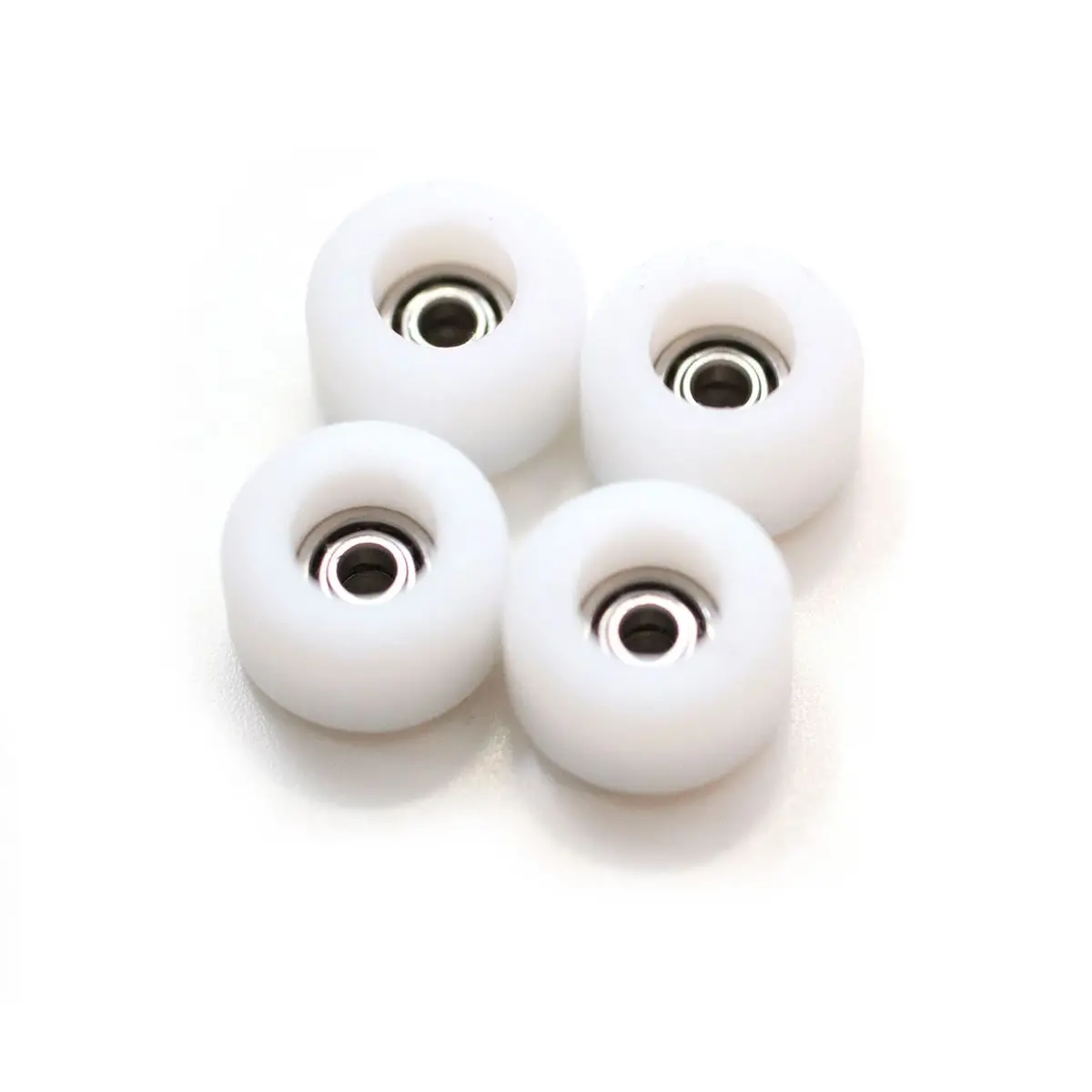 Flatface Fingerboard G9-T Dual Bearing Wheels - White 1