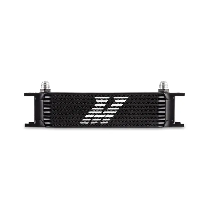 Mishimoto Universal -8An 10 Row Oil Cooler - Black 1