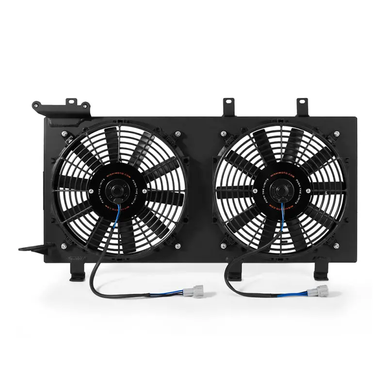 Mishimoto 01-07 Subaru Wrx/Sti Pnp Aluminum Fan Shroud Black 1
