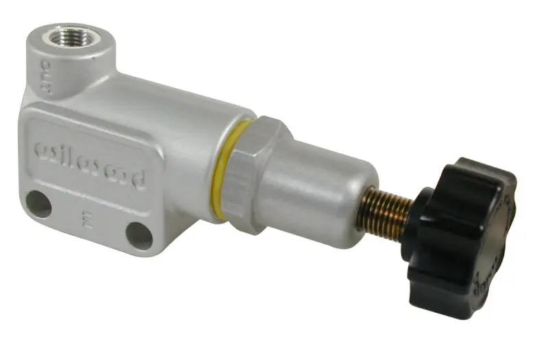 Wilwood Proportioning Valve - Knob Adjust 3/8-24 If Inlet & Outlet 1