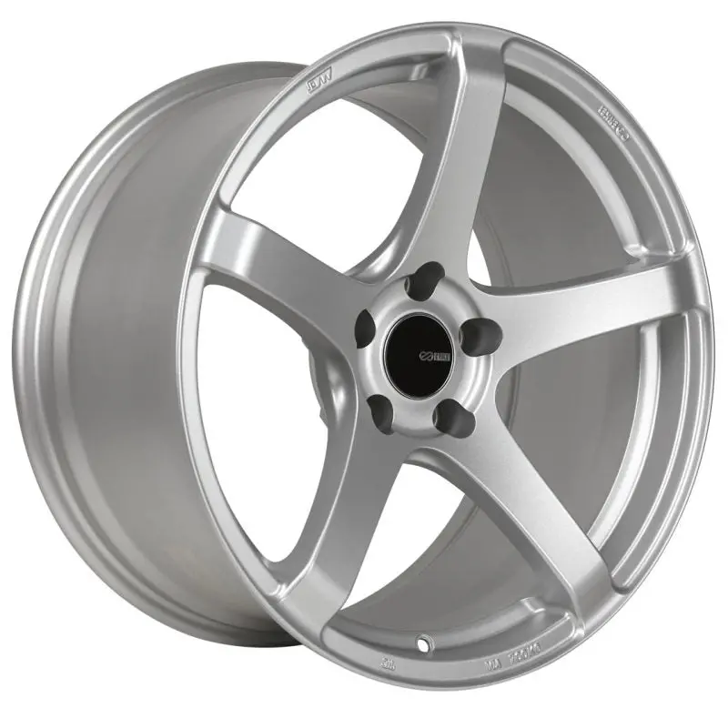 Enkei Kojin 17X9 45Mm Offset 5X114.3 Bolt Pattern 72.6Mm Bore Dia Matte Silver Wheel 1