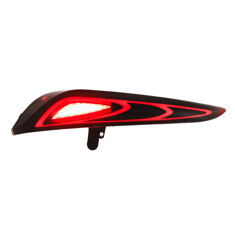 Alpharex 20-24 Toyota Supra Luxx-Series Ft-1 Style Led Tail Lights Alpha-Black 2