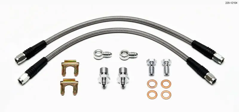 Wilwood Flexline Kit D52 Caliper 14In W/ Banjo 10Mm -3/8-24 Chassis 1