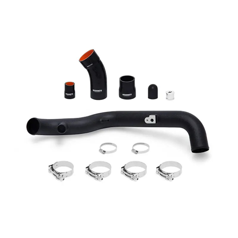 Mishimoto 2014+ Ford Fiesta St Cold-Side Intercooler Pipe Kit - Wrinkle Black 1