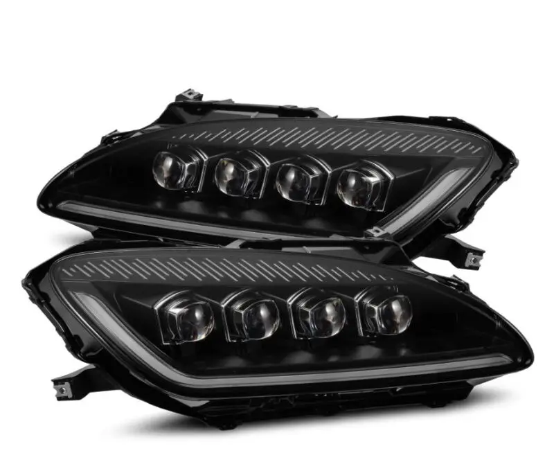 Alpharex 99-09 Honda S2000 Nova-Series Projector Led Headlights - Black 1