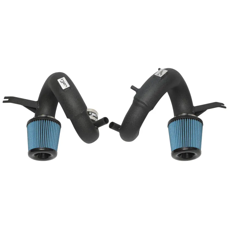 Injen 19-21 Genesis G70 V6-3.3L Twin Turbo Sp Short Ram Air Intake System - Wrinkle Black 1