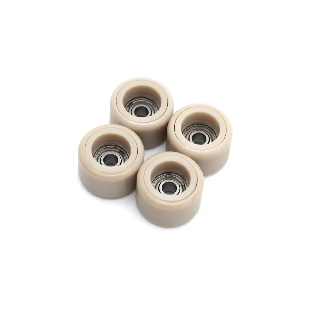 Flatface Fingerboard Dual Durometer Bearing Wheels 1