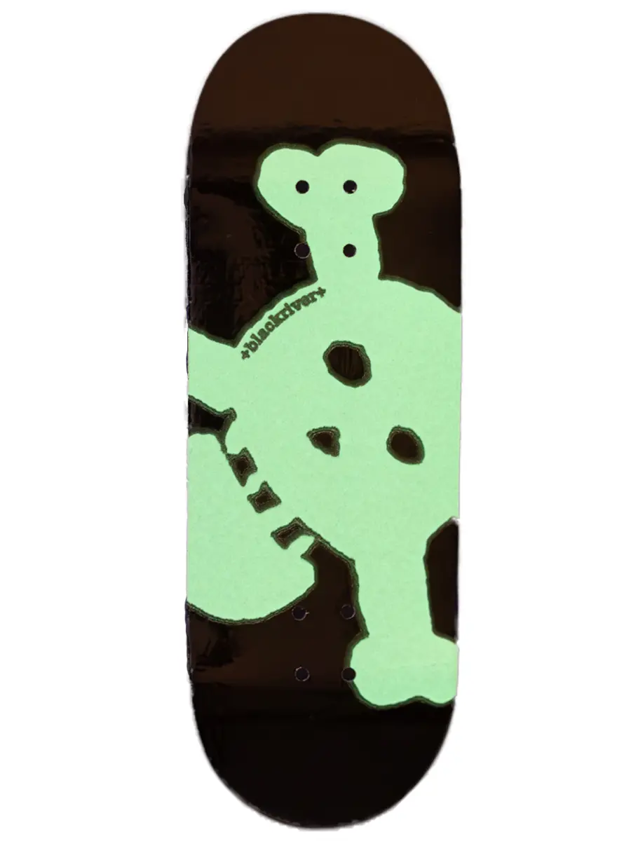 Blackriver Fingerboard Deck - Gitd New Skull 1