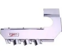 Injen Aluminum Air Filter Heat Shield Universal Fits 2.50 2.75 3.00 Black 1