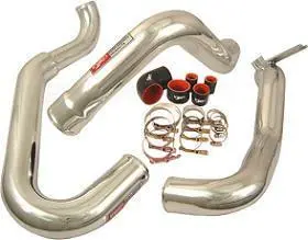 Injen 2009 Lancer Ralliart 2.0L Turbo Polished Upper Intercooler Pipe Kit 2