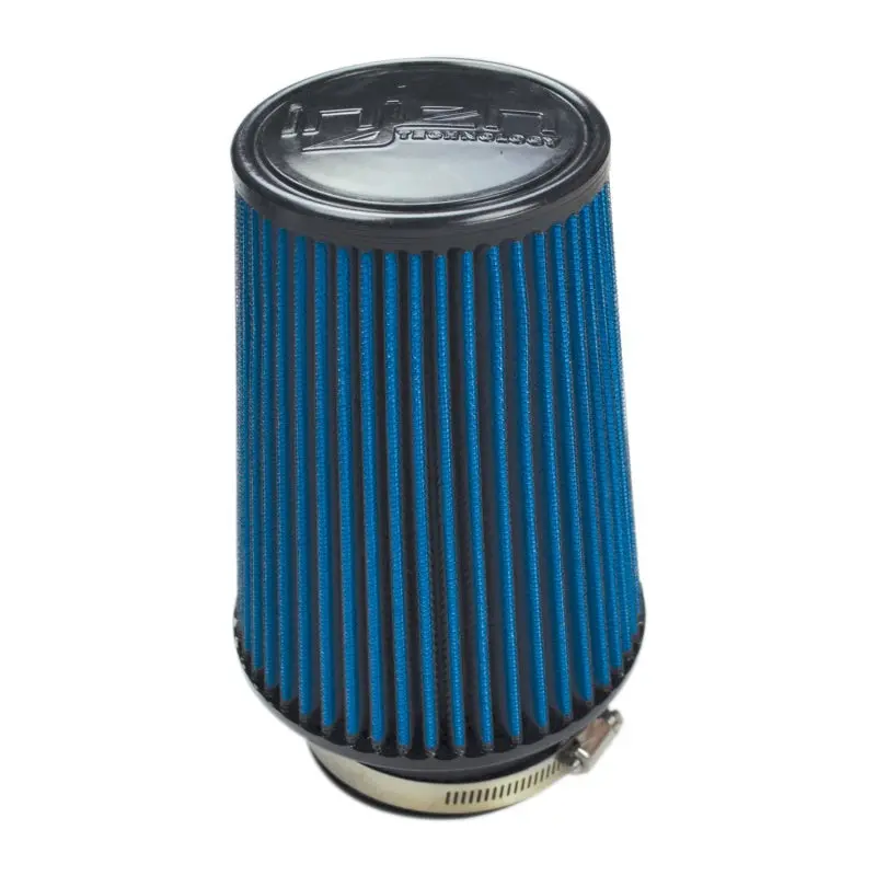 Injen Super Nano-Web Dry Air Filter - 3.25In Neck / 5.25In Base / 7In Height / 4In Top 45-Pleat 1