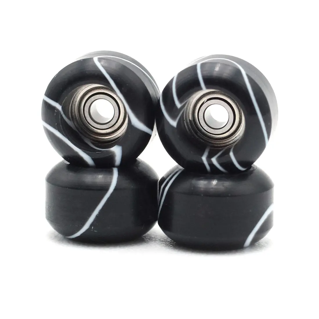 Flatface Street Shape Fingerboard Wheels - Confectioner Swirl 1