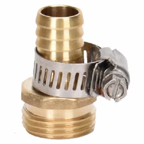 Zhejiang 50035 5/8" Male Garden Hose Mender - Quantity Of 40 1