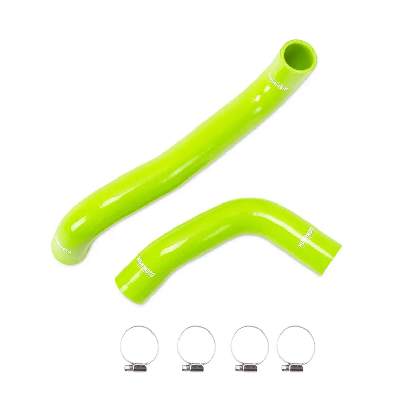 Mishimoto 08-14 Subaru Wrx / 08+ Sti Silicone Radiator Hose Kit - Neon Yellow 1