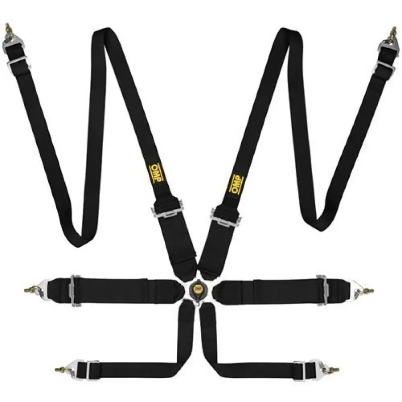 Omp First 3/2 Racing Harness Black 1