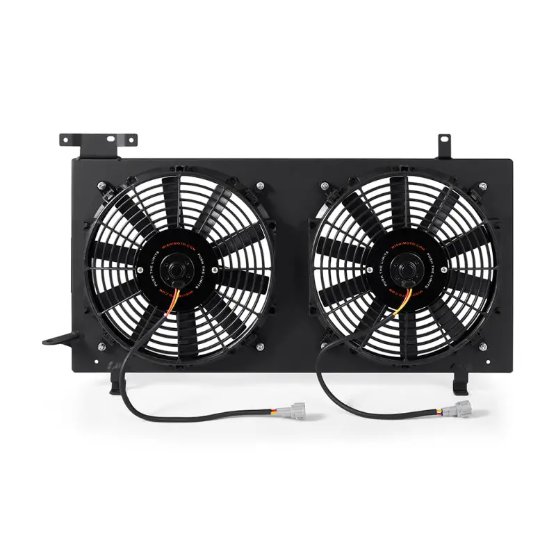 Mishimoto 08+ Subaru Wrx/Sti Pnp Aluminum Fan Shroud Black 1