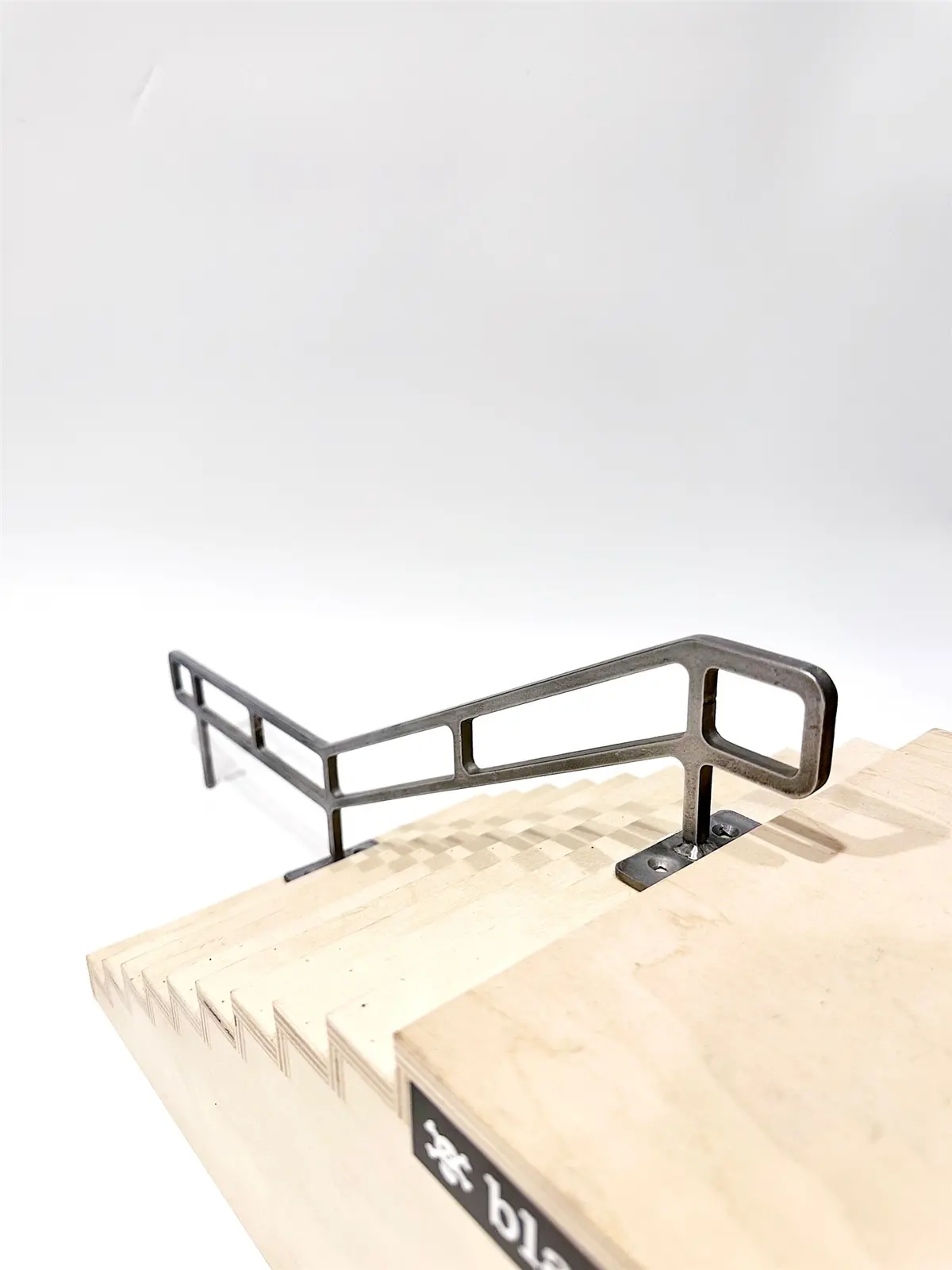 Grind Right Fingerboard Rail - Square 10 Stair Long Donger 1