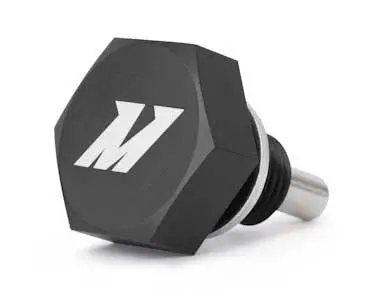 Mishimoto Magnetic Oil Drain Plug M12 X 1.25 Black 1