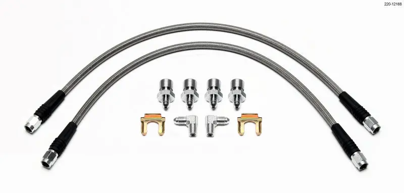 Wilwood Flexline Kit Front 1965-1969 Ford Mustang 1