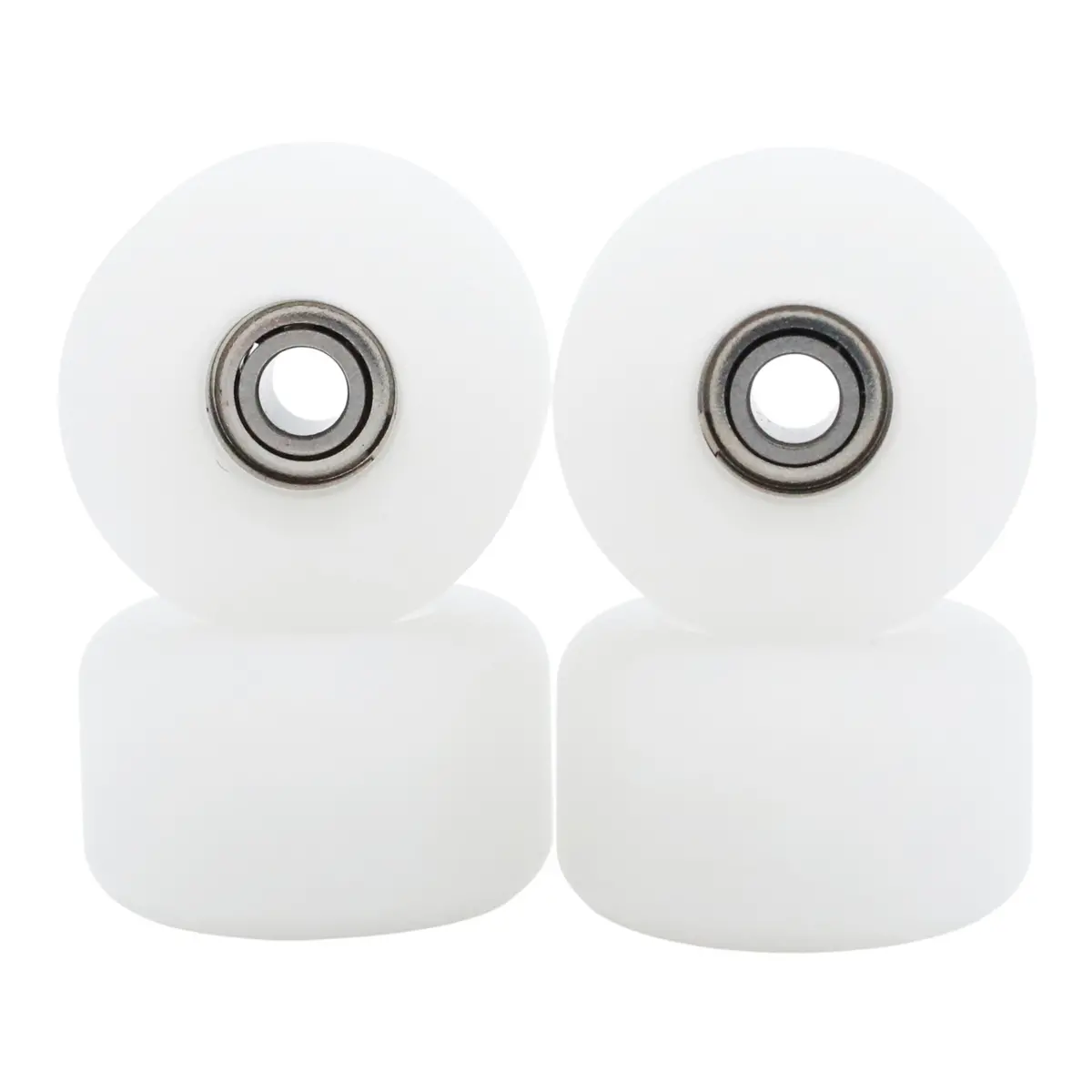 Blistered Conical Full 72D Ultra Fingerboard Wheels - White 1