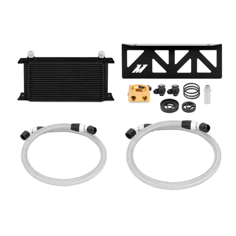 Mishimoto 13+ Subaru Brz/Scion Fr-S Thermostatic Oil Cooler Kit - Black 2