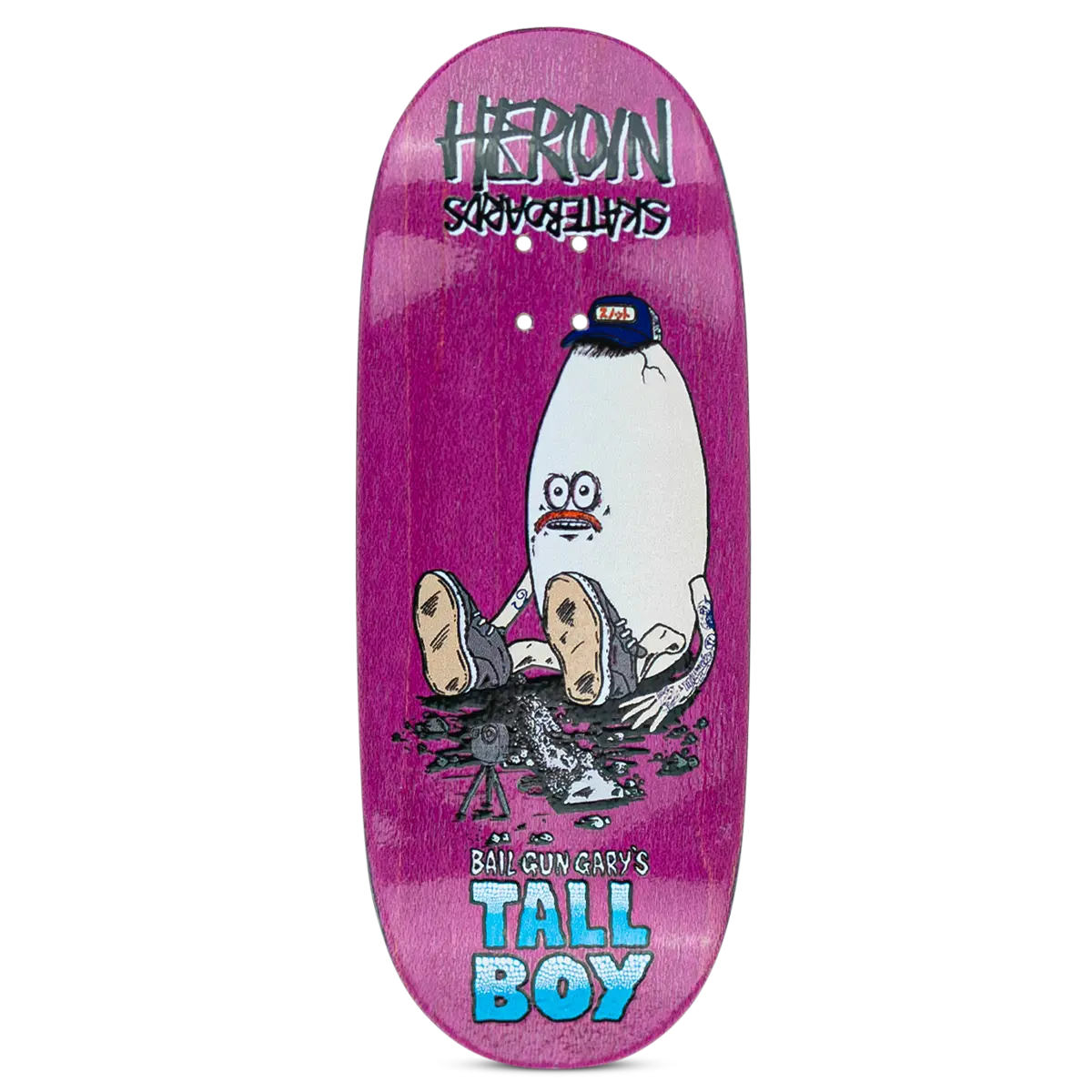 Maple Lab Fingerboard Deck - Bail Gun Gary's Tall Boy 1
