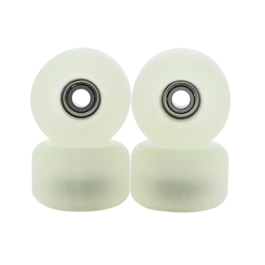 Blistered John Cowart Fingerboard Wheels - Trans Off White Glow 1