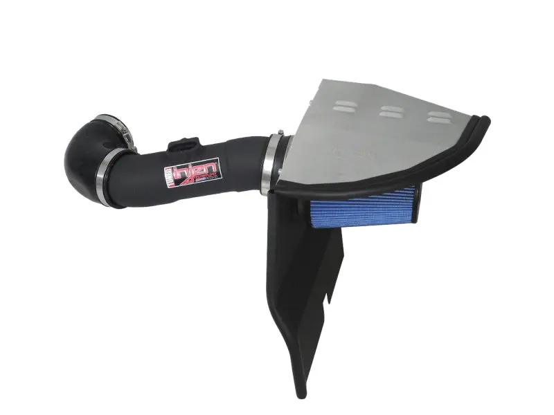 Injen 10 Camaro 3.6L V6 Wrinkle Black Power-Flow Short Ram Air Intake System 1