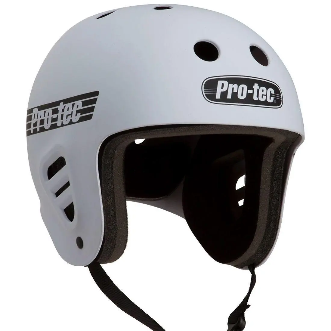 Clearance Pro-Tec Full Cut Certified Helmet - Matte White / Large 1