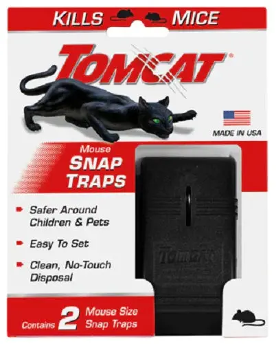 Tomcat 0361510 2-Pack Mouse Mice Snap Trap - Quantity Of 18 1