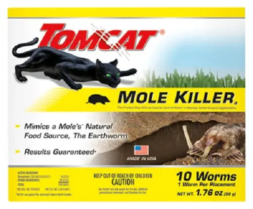 Tomcat 0372310 10-Pack Worm-Shaped Mole Killer - Quantity Of 2 1