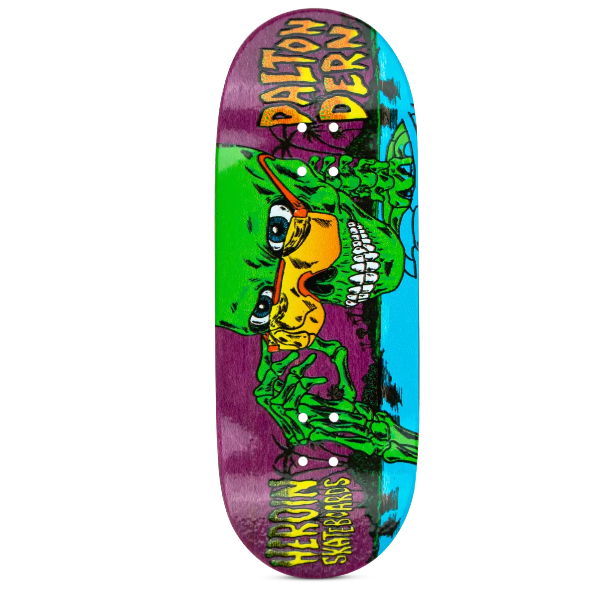 Maple Lab Fingerboard Deck - Dalton Dern Skelleton 1