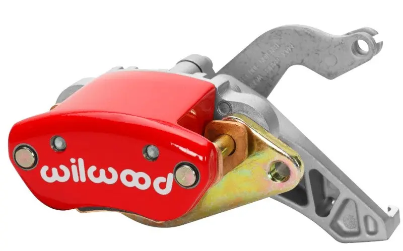 Wilwood Caliper-Mc4 Mechanical-R/H - Red W/ Logo 1.19In Piston .81In Disc 1