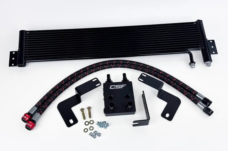 Csf 2021+ Ford Bronco 2.7L Ecoboost External Transmission Oil Cooler Kit 1