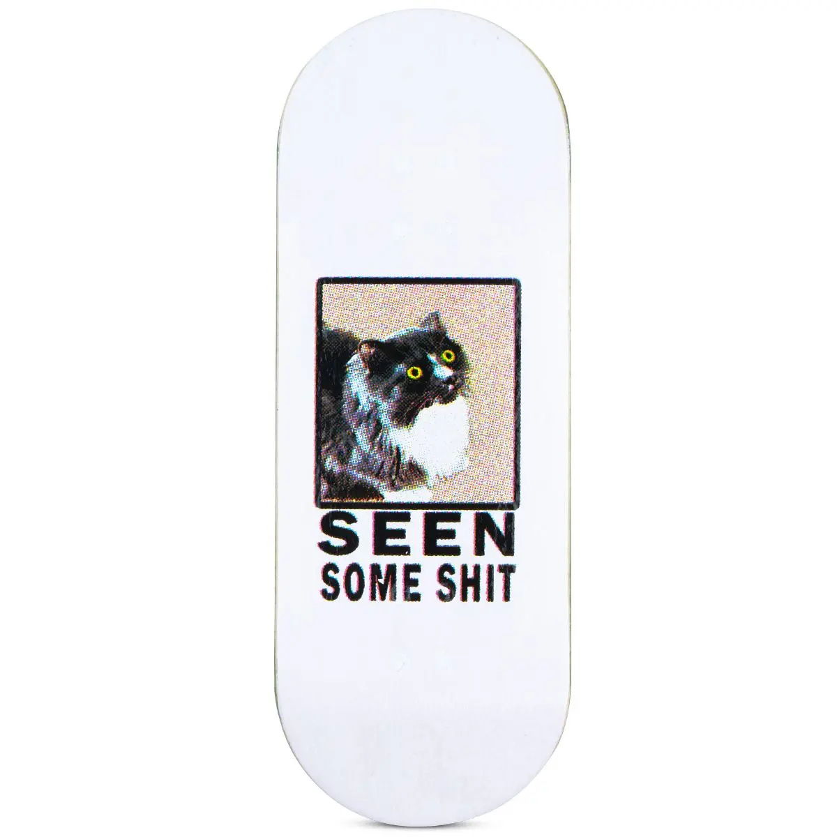 Red Wolf Fingerboard Deck - Seen Some 1