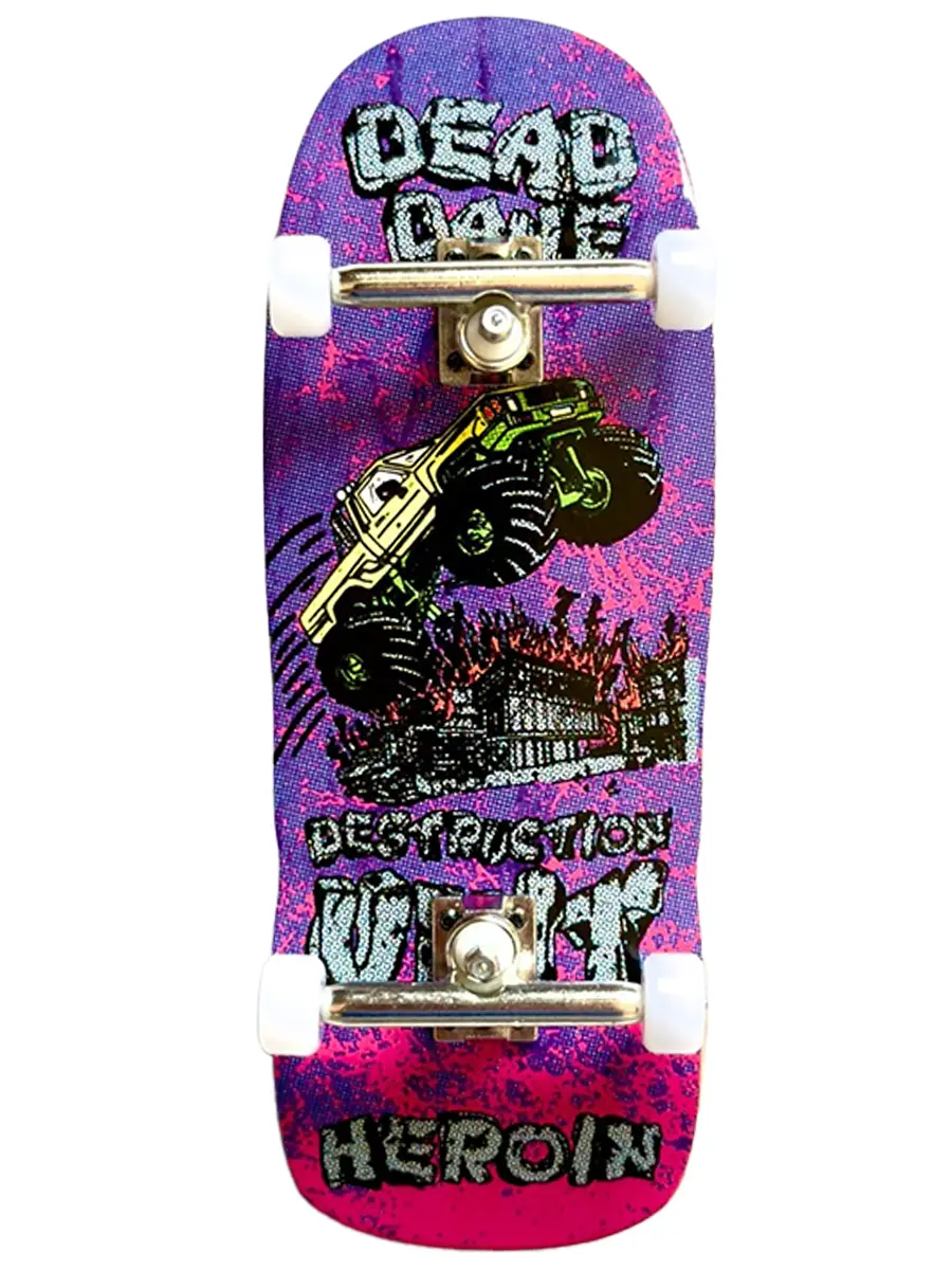 Custom X Heroin Fingerboard Complete - Dead Dave Knock Off 1