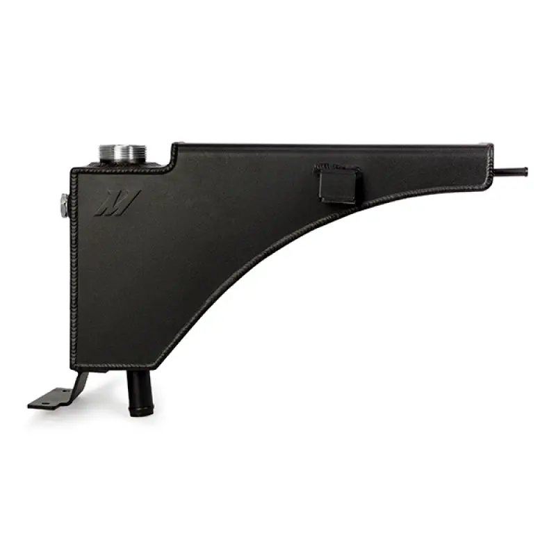Mishimoto 99-03 Ford 7.3L Powerstroke Aluminum Degas Tank - Micro-Wrinkle Black 1