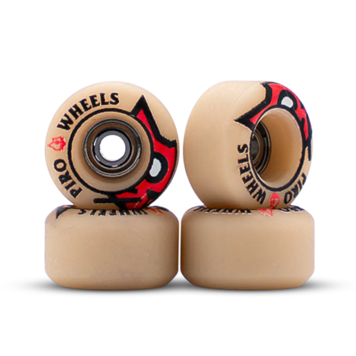 Piro Performance Graphic Fingerboard Wheels - Bone Head 2