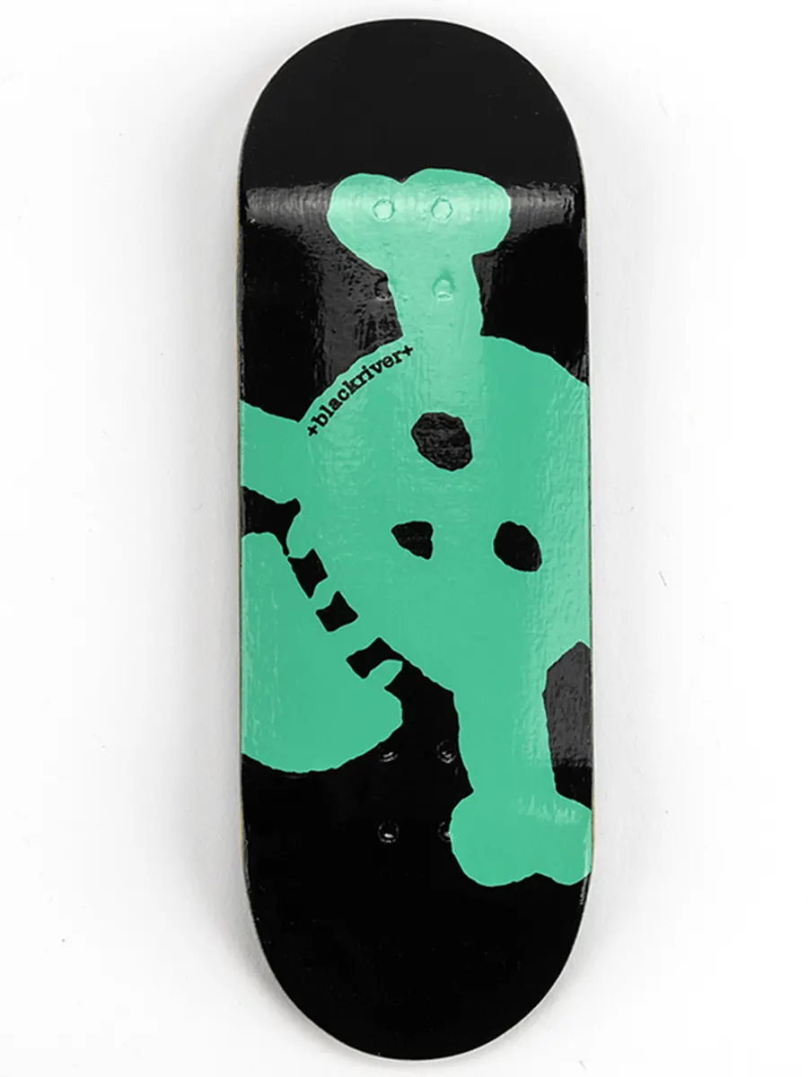 Blackriver Neon New Skull Fingerboard Deck 1
