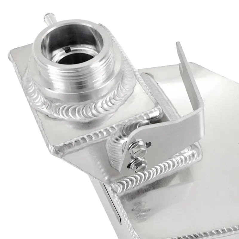 Mishimoto 13-2018 Ram 6.7L Cummins Aluminum Degas Tank - Natural 2