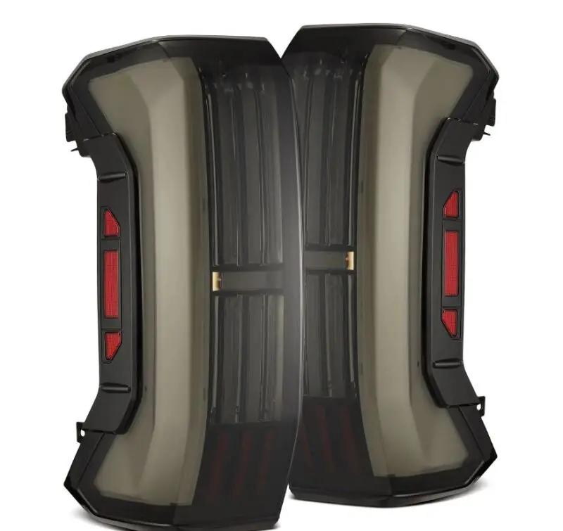Alpharex 22-24 Toyota Tundra Nova-Series Prismatic Led Tail Lights - Alpha-Black 1
