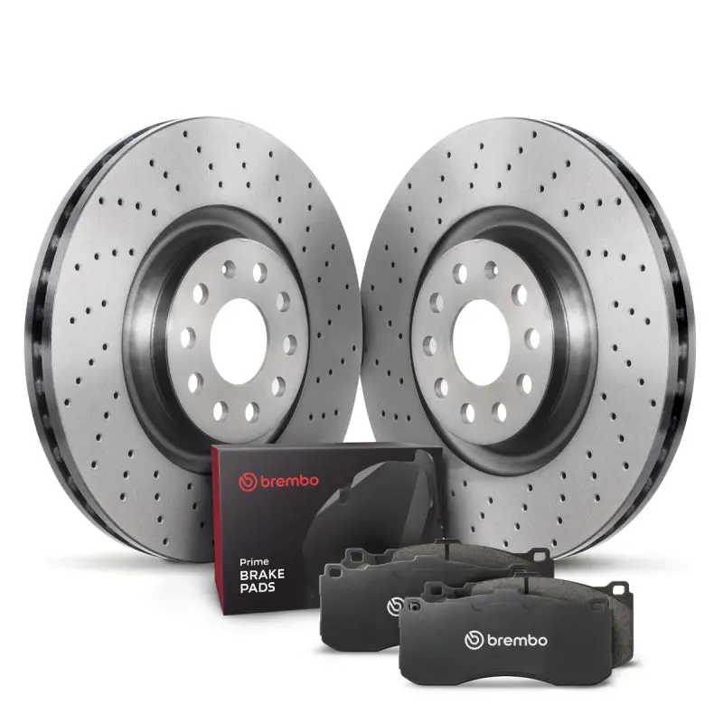 Brembo Oe 17-21 Bmw 230I/230I Xdrive/17-18 320I/320I Xdrive Front Disc Brake Kit 1