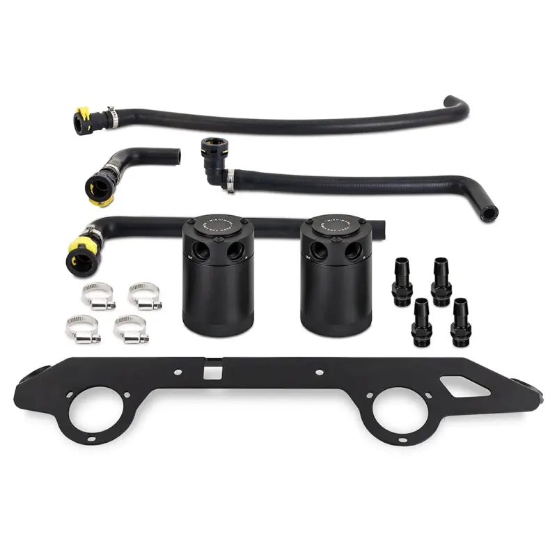 Mishimoto 21-22 Ford Bronco 2.7L Baffled Oil Catch Can System 1